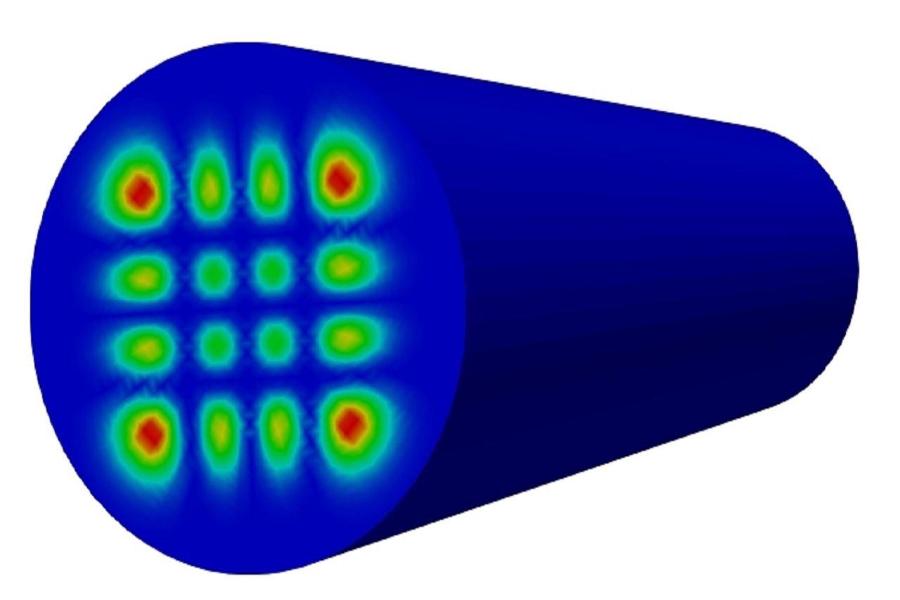 output beam